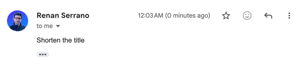 Email Reply